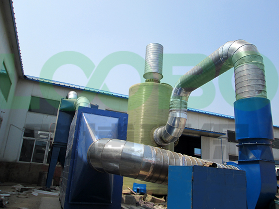 沈陽(yáng)某材料車間廢氣處理項(xiàng)目竣工
