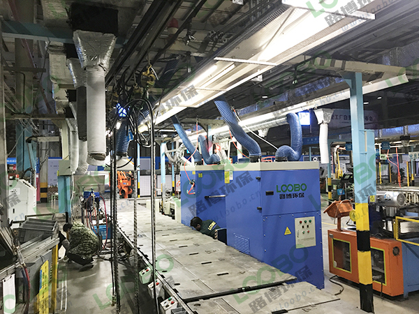 焊煙凈化器的應用