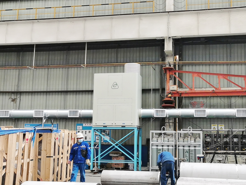 路博環(huán)保又一通風(fēng)除塵系統(tǒng)進(jìn)入驗收階段