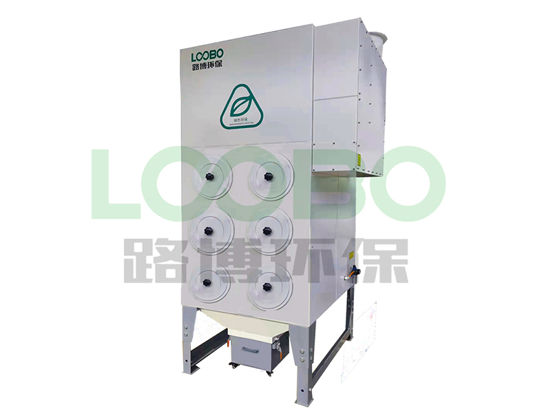 看！室內(nèi)室外皆宜，斜插式濾筒除塵器一體機(jī)，設(shè)計(jì)緊湊又合理！